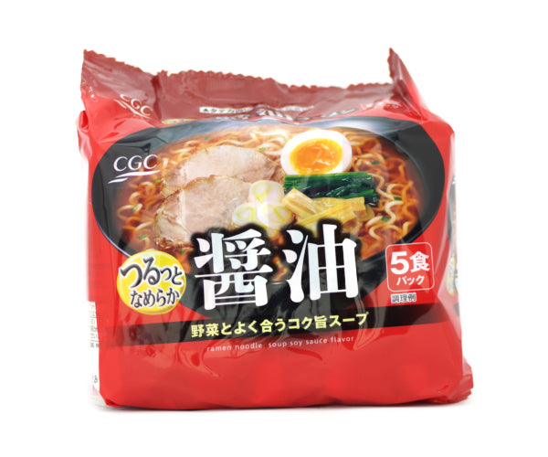 CGC 東洋水産 醤油ラーメン 5pieces, CGC TOYO SUISAN soy SAUCE ramen 5pieces