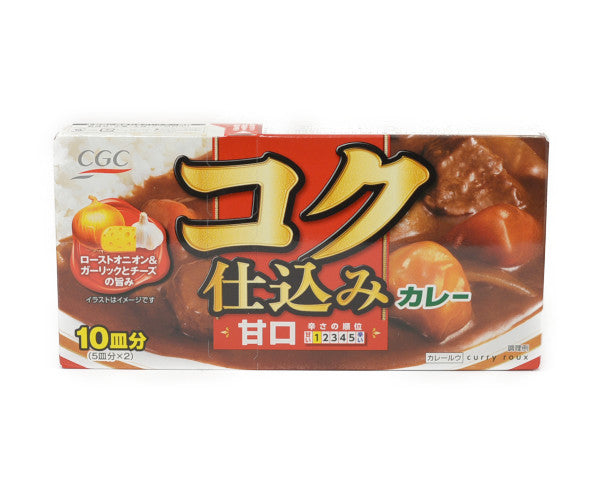 ＣＧＣ コク仕込みカレー 甘口 160g<br>CGC CURRY SWEET 160G