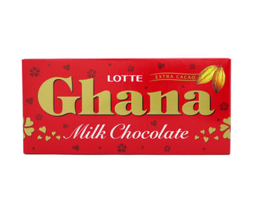 ロッテ ガーナミルクチョコレート 50g<br>LOTTE GHANA MILK CHOCOLATE 50g
